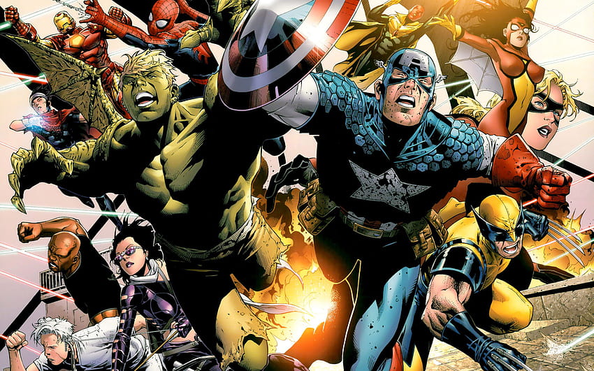 Young Avengers, bandes dessinées Avengers Fond d'écran HD
