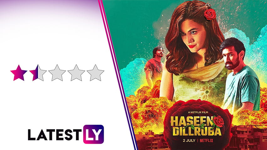 Recenzja filmu Haseen Dillruba: Zakręcony trójkąt miłosny Taapsee Pannu, Vikranta Masseya i Harshvardhana Rane'a to niezła frajda! Tapeta HD