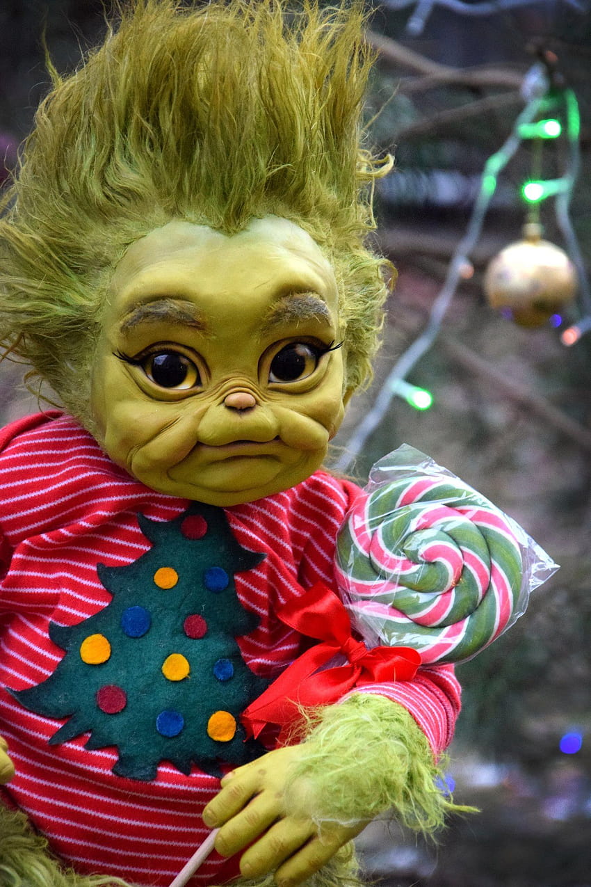 Baby Christmas Stealer, baby grinch HD phone wallpaper