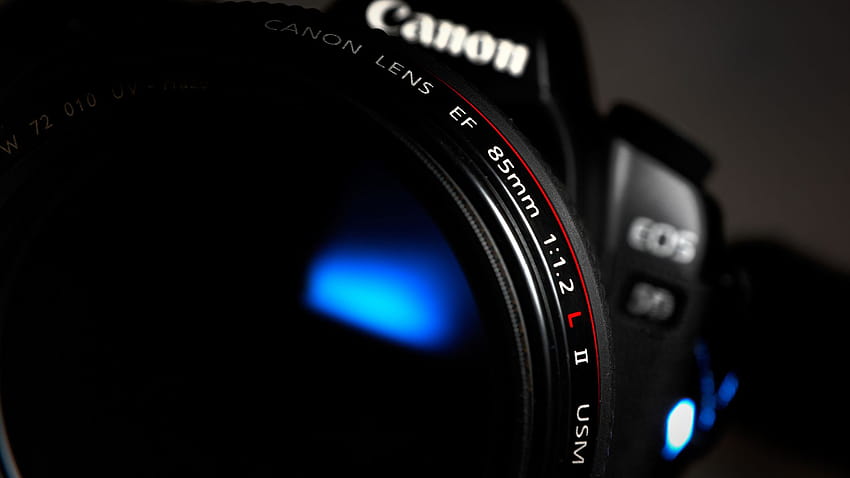 4 Canon, logotipo de la cámara fondo de pantalla