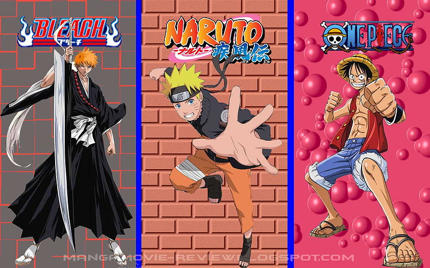 7 Naruto Bleach, the big three anime HD wallpaper