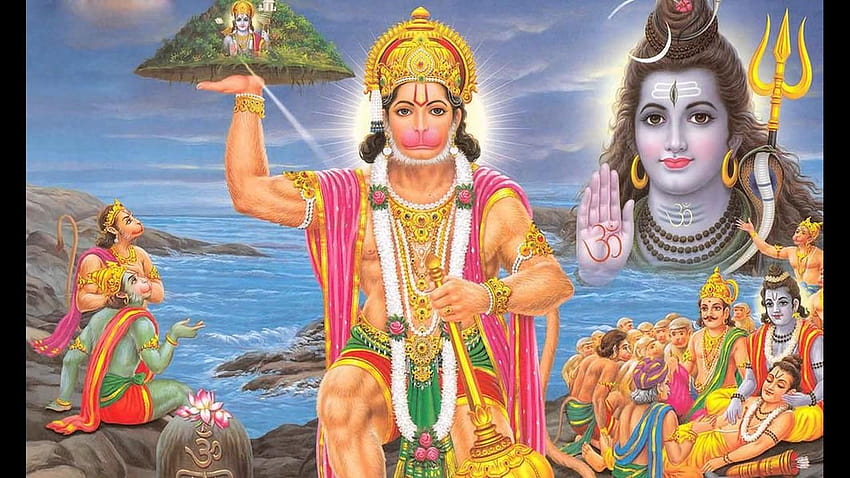 Deus Sri Ram para Rama Raksha Stotra, deus carneiro papel de parede HD