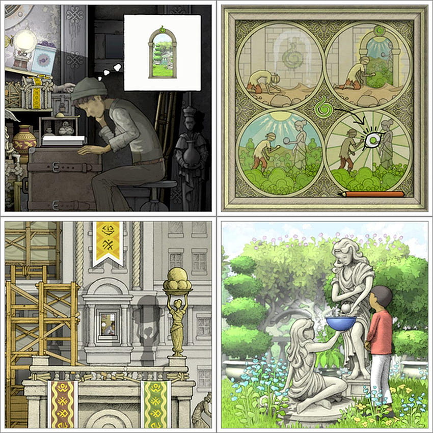 This soothing, intricate puzzle game will make you feel like a, gorogoa HD phone wallpaper