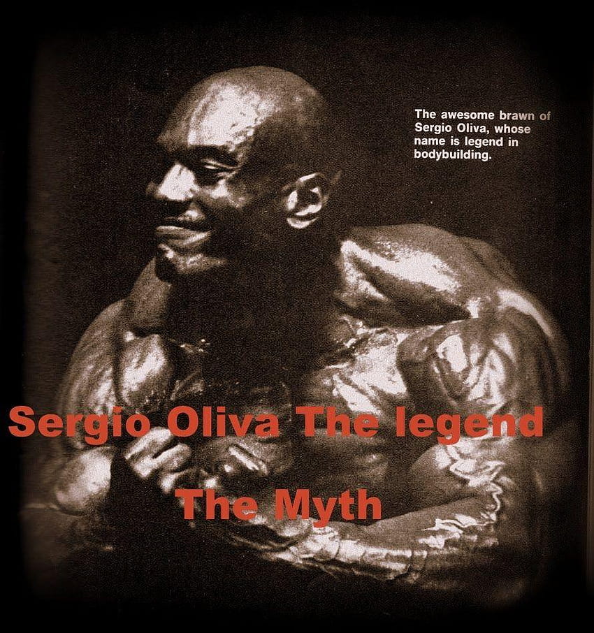 Sergio Oliva Die Legende der Mythos HD-Handy-Hintergrundbild