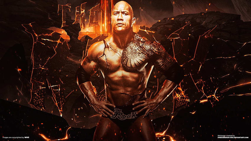 WWE The Rock Dwayne Johnson 18, dwayne the rock johnson HD wallpaper