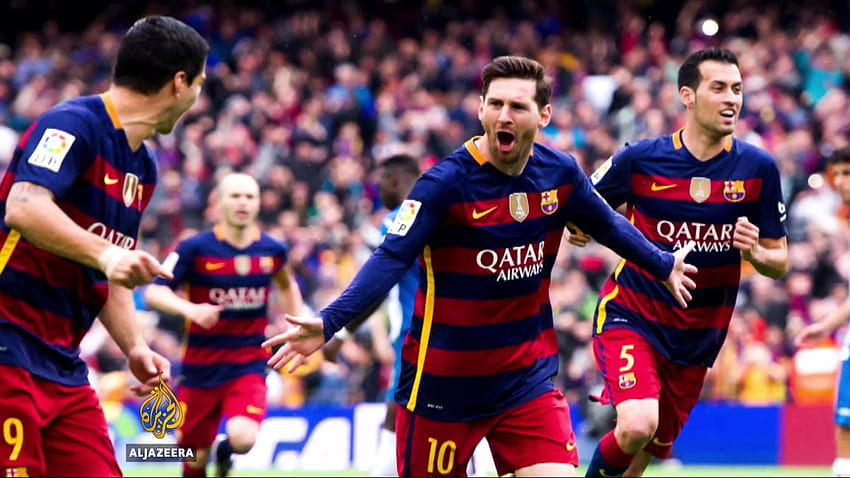 Barcelona Players In Action : Players, Teams, Leagues HD wallpaper | Pxfuel