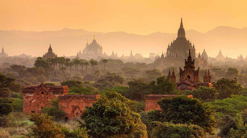 Bagan Myanmar Haute Qualité, Birmanie Fond d'écran HD