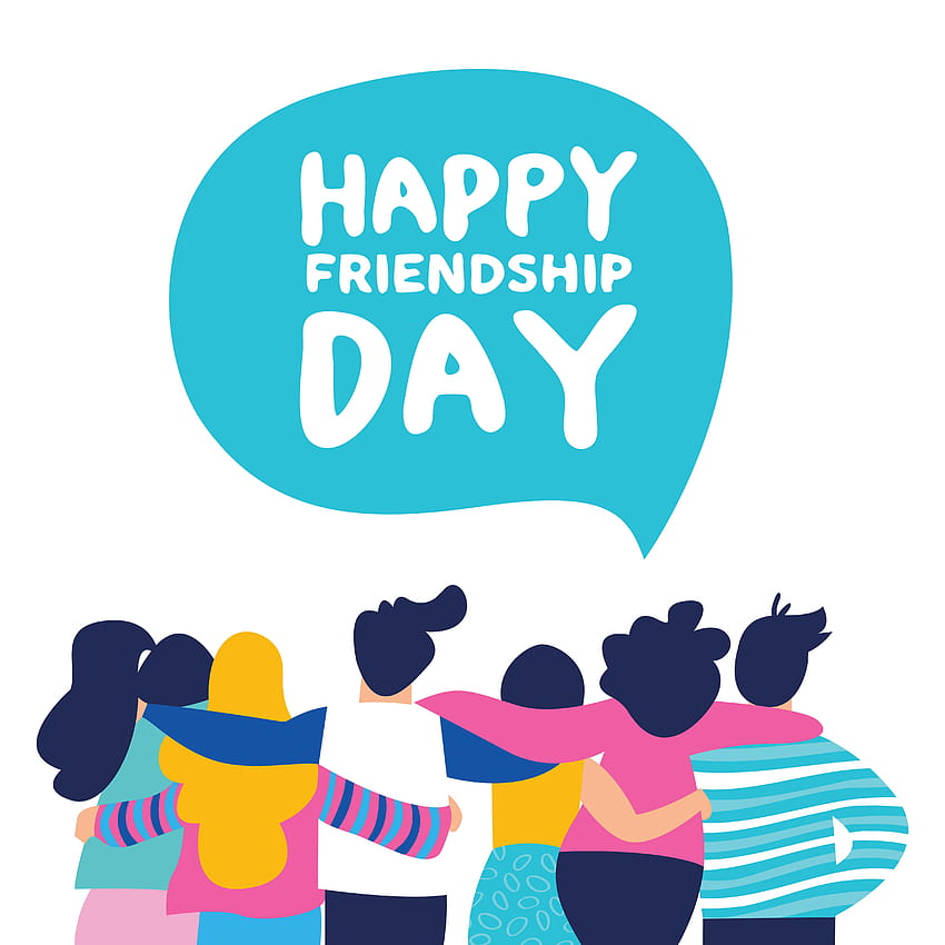 Desejos de Feliz Dia da Amizade 2021, Cartões, Adesivos do WhatsApp, Status e para enviar para seu amigo no Dia da Amizade Papel de parede de celular HD