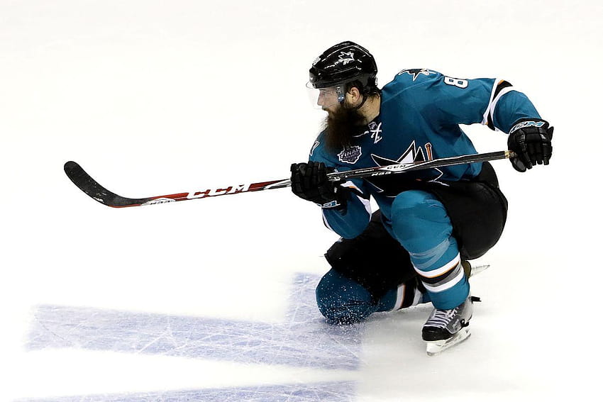How much is it going to cost to extend Brent Burns? HD wallpaper