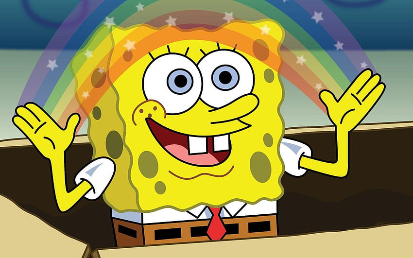 SpongeBob Kanciastoporty tematyczne, Tyrek Robertson 2017, SpongeBob gif Tapeta HD