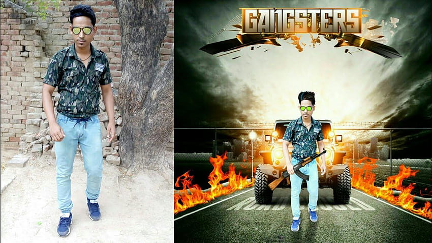 अपने को आसानी से edit करें बनाए Gangster, pics gangster background HD  wallpaper | Pxfuel