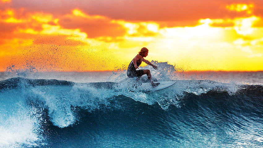 Ultra Surf, berselancar Wallpaper HD