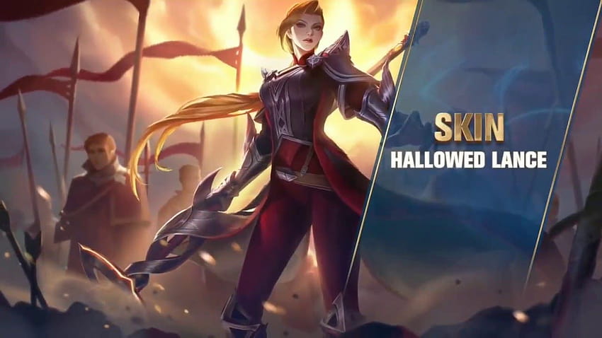 silvana hallowed lance skin Mobile Legends Moving, mobile legends silvanna HD wallpaper