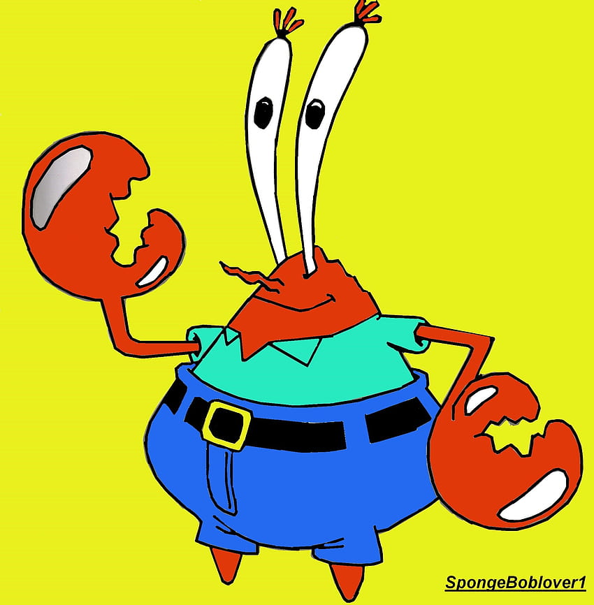 Mr Krabs posted by Zoey Anderson, mr crab HD phone wallpaper