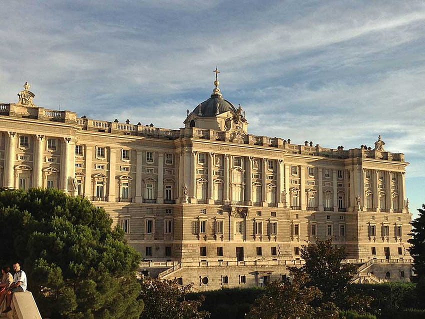 royal palace of madrid HD wallpaper