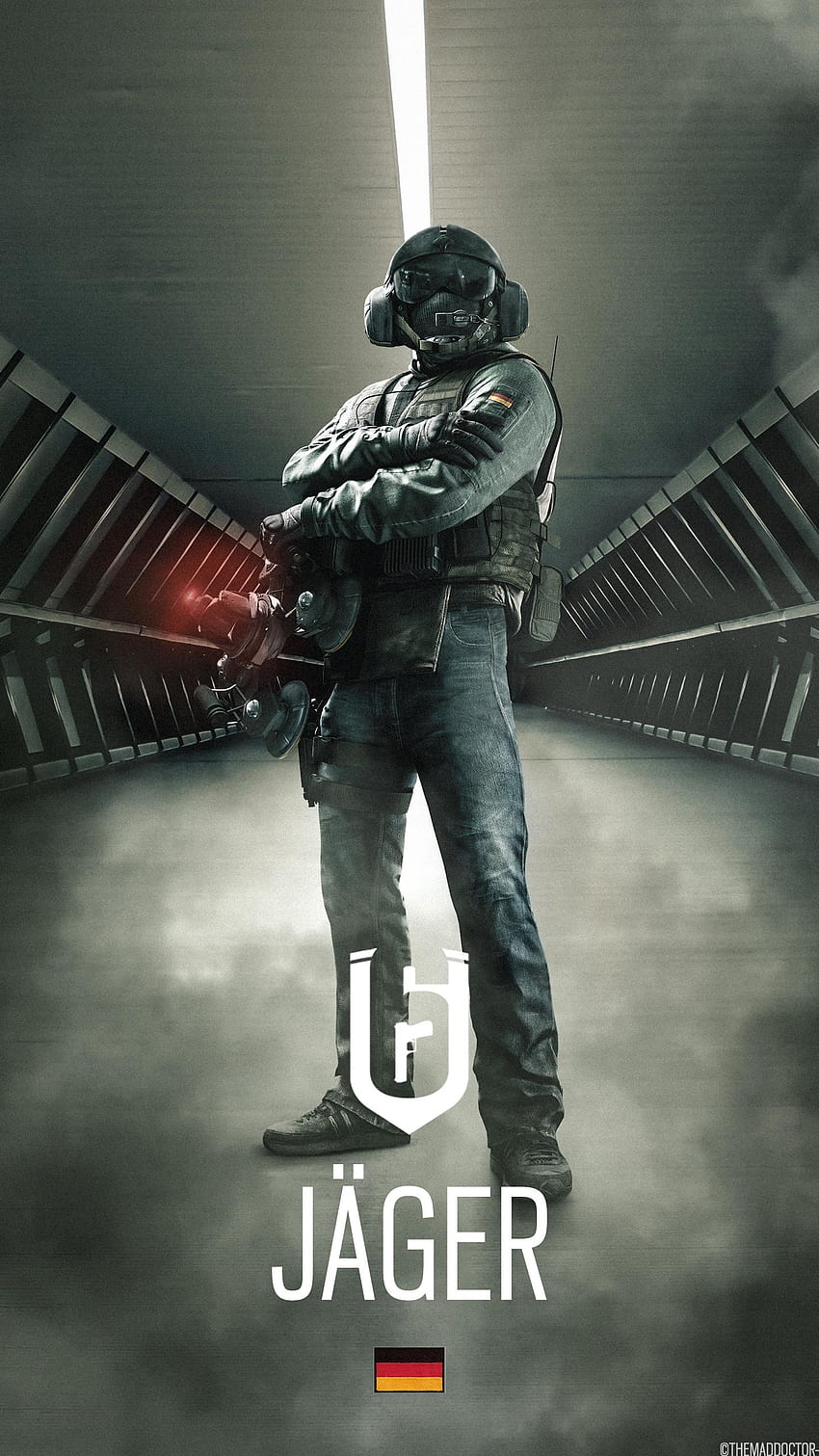 They said that Jäger's phone could not be done... They were wrong. : Rainbow6, rainbow six siege jager HD phone wallpaper