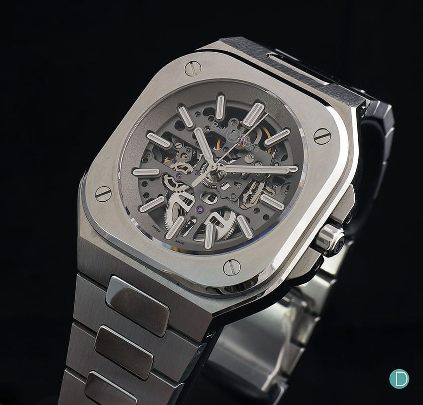 Watchscapes and wear impressions: Bell & Ross BR 05 Skeleton, watch bell HD wallpaper