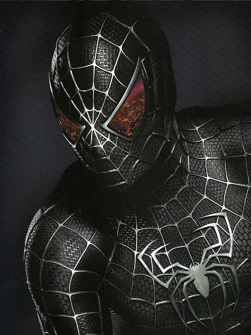 Niezawodny czarny Spiderman i kolorowy, spiderman 3 Tapeta na telefon HD