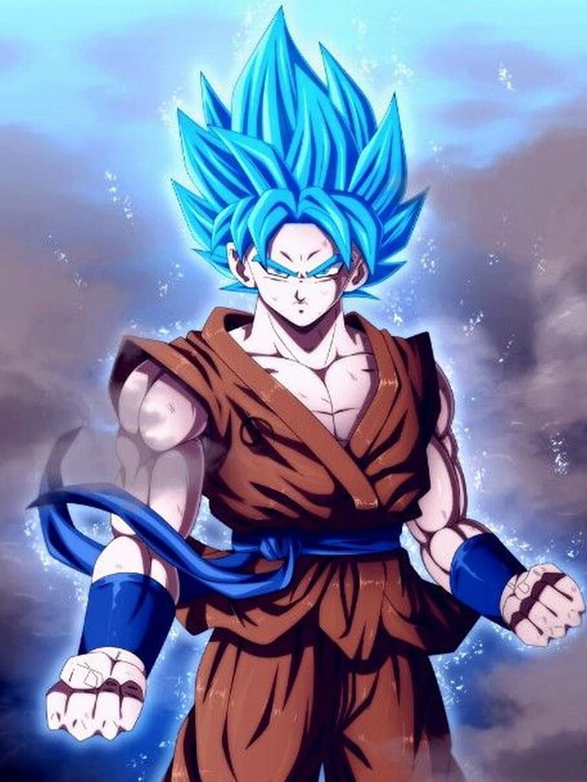 Goku Super Saiyan God Blue ..., goku blue hair HD phone wallpaper | Pxfuel