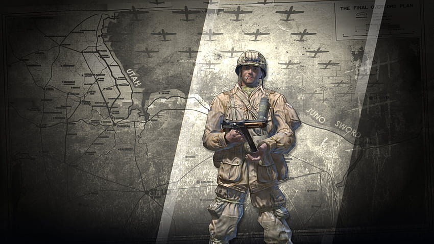 Company of Heroes'dan, askeri kahramanlar HD duvar kağıdı