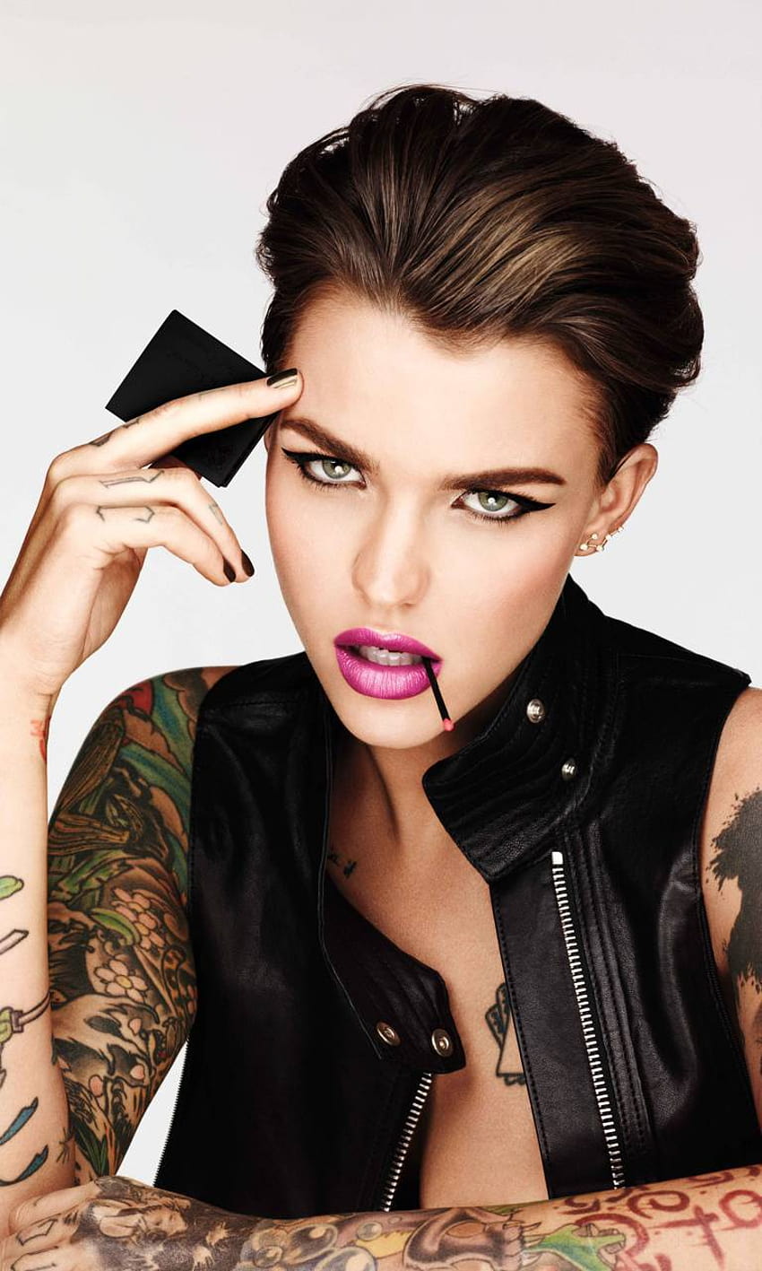 Wallpaper actress tattoo cutie short hairstyle XXX Ruby Rose Ruby Rose  images for desktop section девушки  download