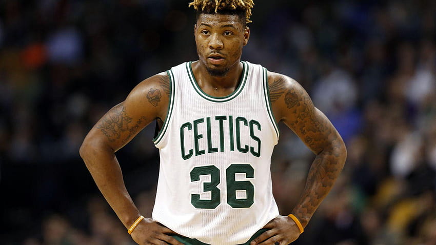 Celtics 'Smart meminta maaf untuk 'kekanak-kanakan' dan 'tidak profesional, marcus smart celtics Wallpaper HD