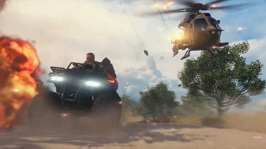 First footage of Black Ops 4 Battle Royale released – lasts 13 seconds, call of duty black hawk helicopter HD wallpaper