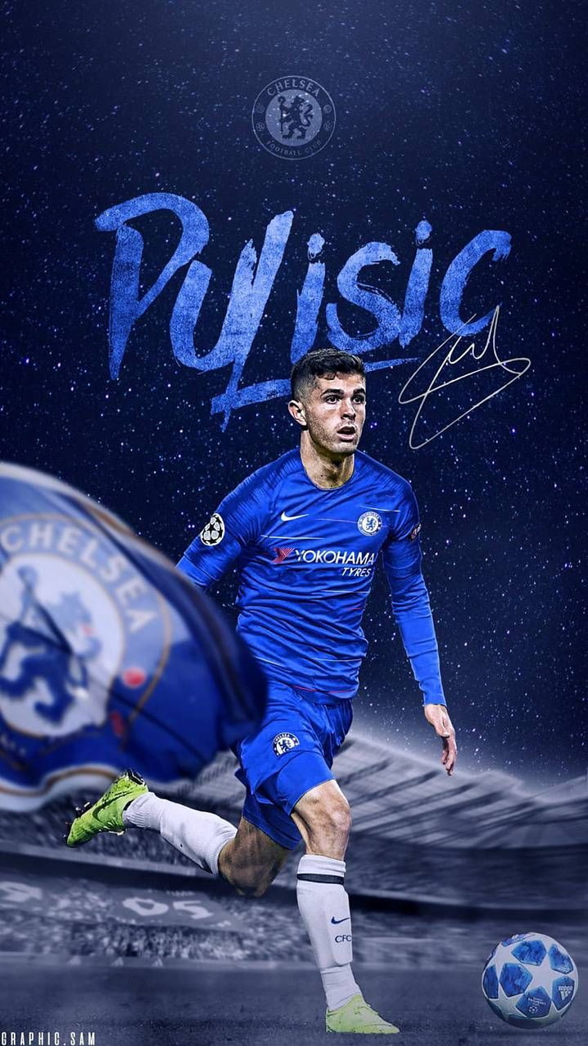 Christian Pulisic for mobile phone, tablet, computer and other devices … in 2020, christian pulisic chelsea HD phone wallpaper
