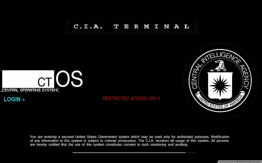 ctOS_CIA ❤ for • Wide & Ultra , restricted access HD wallpaper