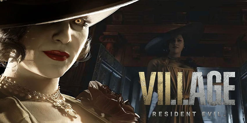 ค้นพบความสูงของแวมไพร์เลดี้ Dimitrescu ของ Resident Evil Village, re8 วอลล์เปเปอร์ HD