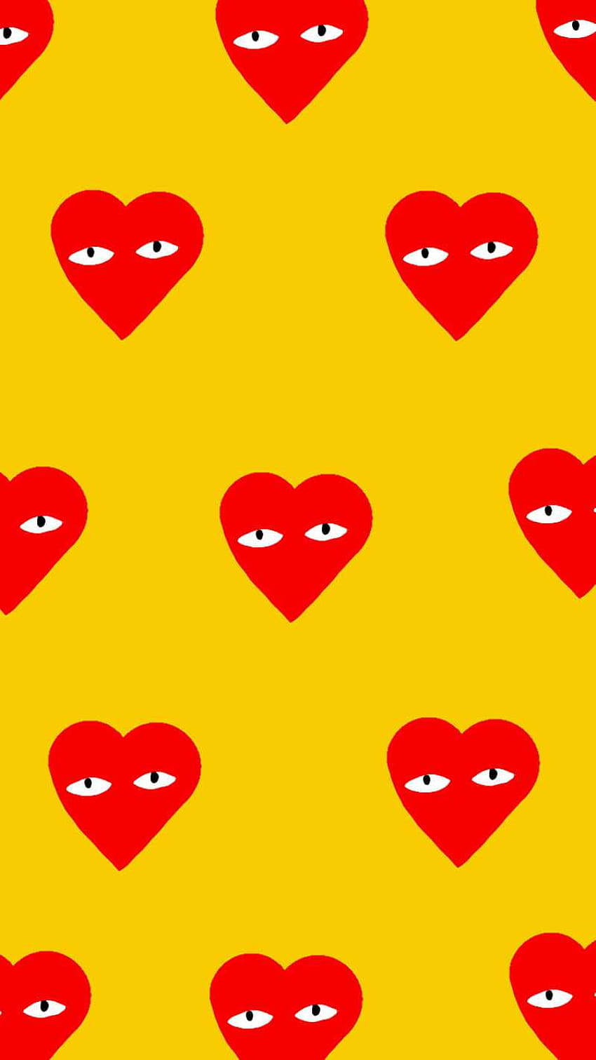 Heart With Eyes Wallpaper  NawPic
