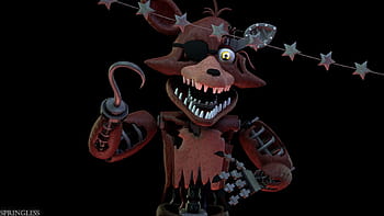 Withered Foxy por LadyFiszi, fnaf wither Papel de parede de celular HD