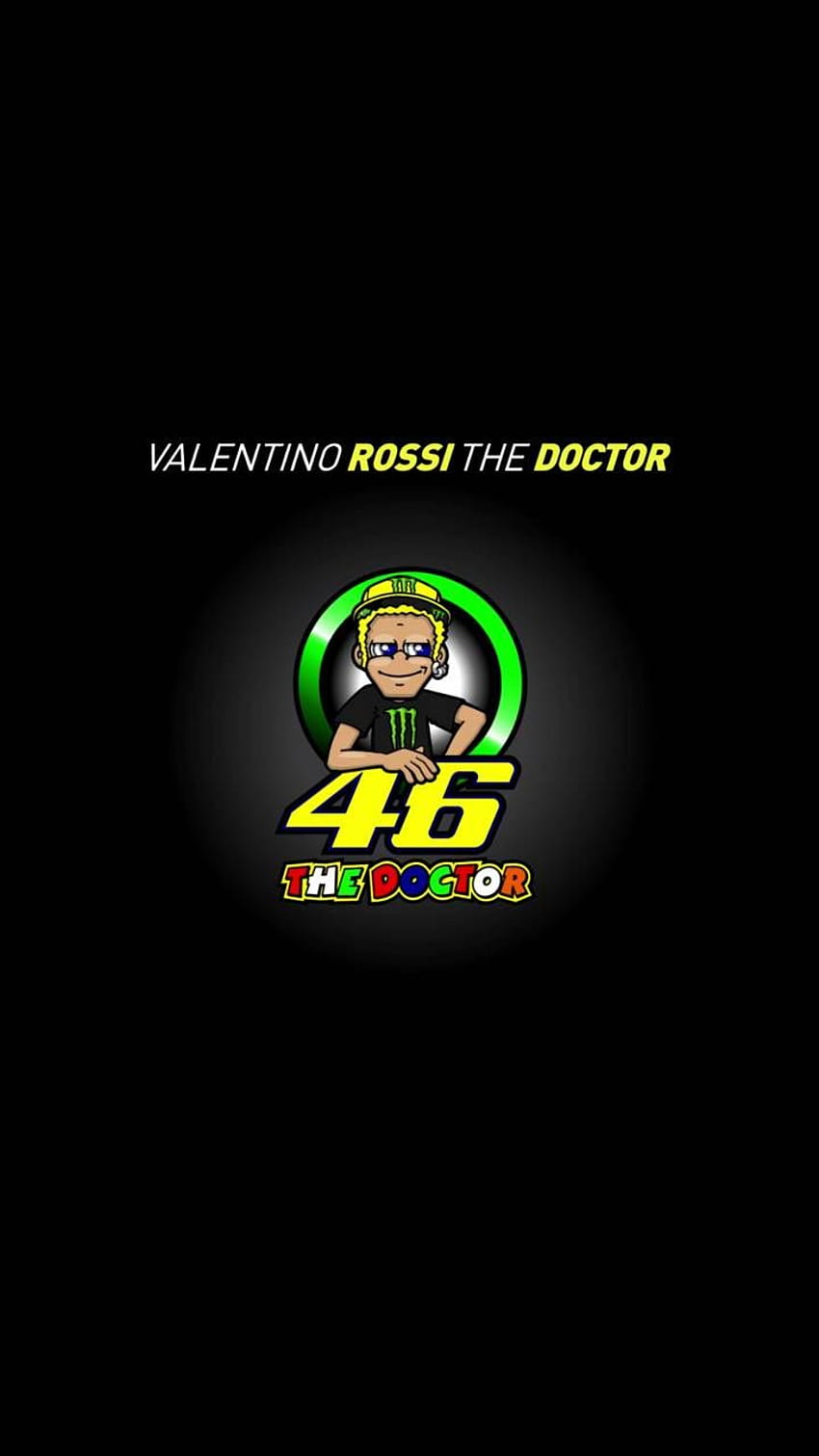 46 The Doctor posted by Sarah Tremblay, vr46 logo HD phone wallpaper