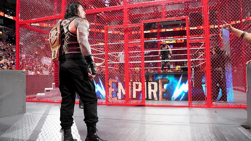 Roman Reigns vs Braun Strowman, infierno en una celda 2019 fondo de pantalla