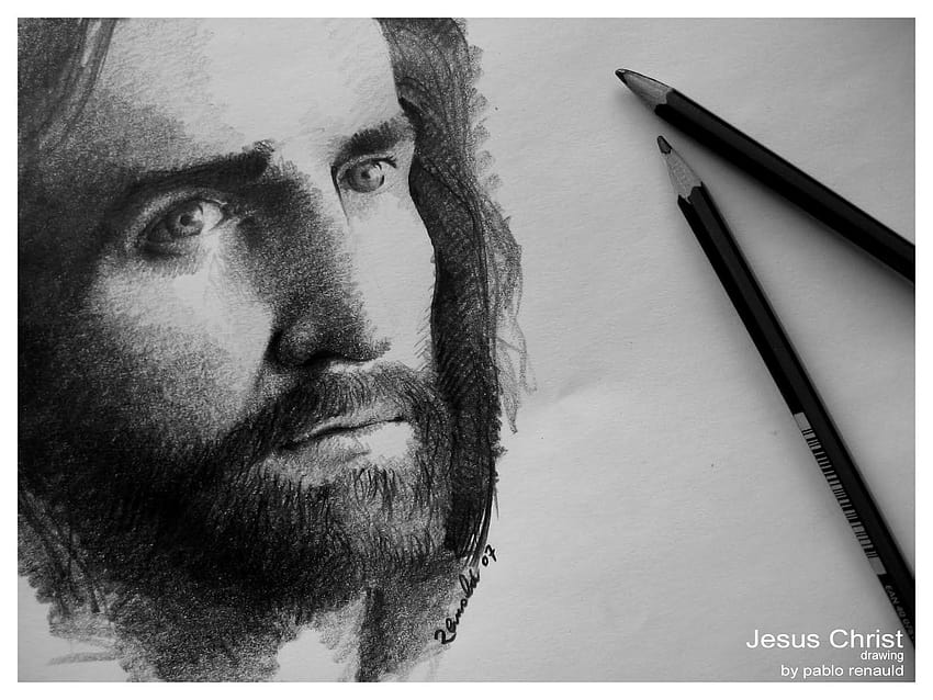 Jesus drawings HD wallpapers | Pxfuel