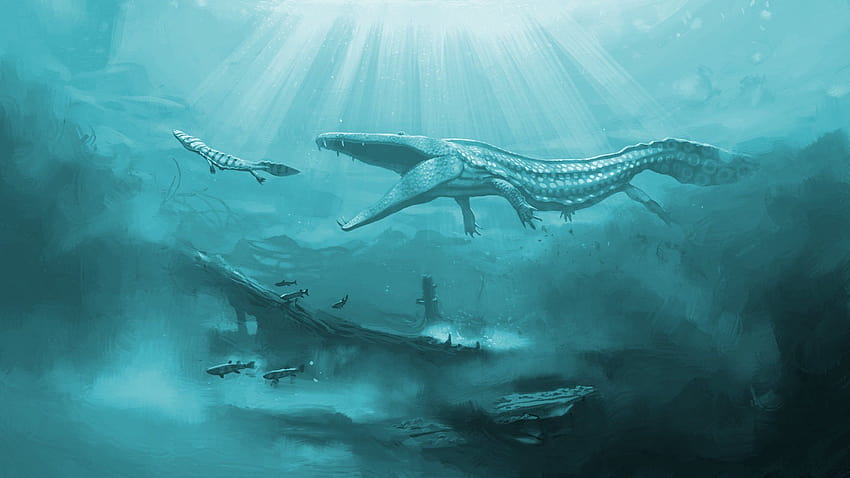 Animaux Dinosaure Fond d'écran en 2020, water dinosaur HD wallpaper
