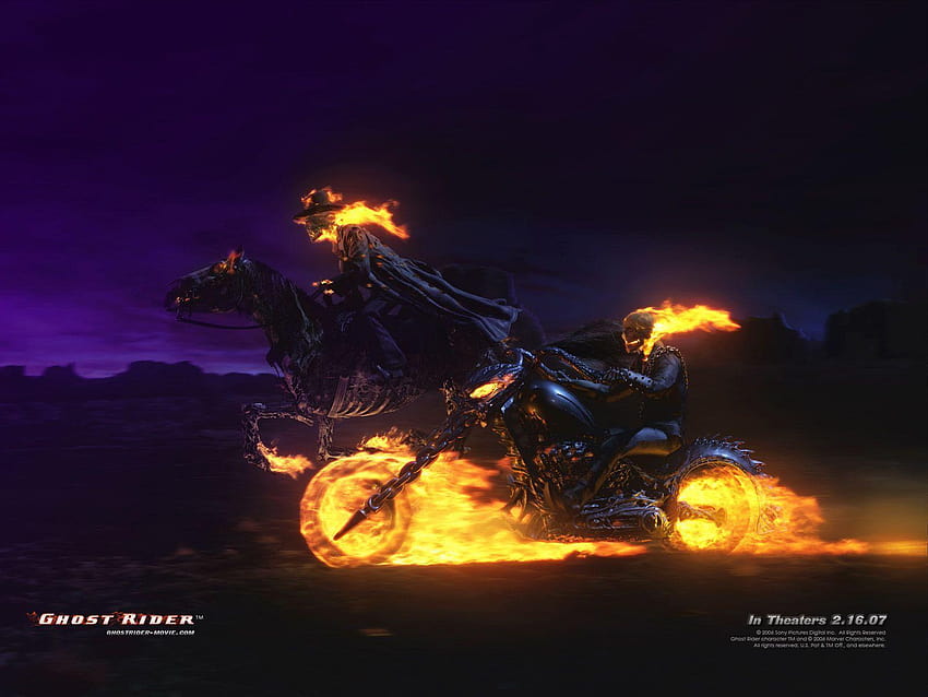 Ghost Rider, cavaliere fantastico Sfondo HD