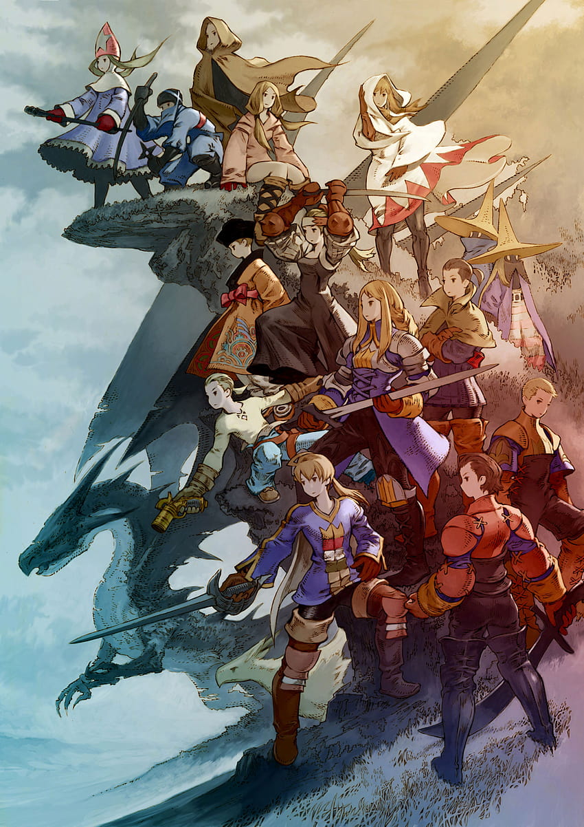 Final Fantasy Tactics , Videospiel, HQ Final Fantasy Tactics, Final Fantasy vi Telefon HD-Handy-Hintergrundbild