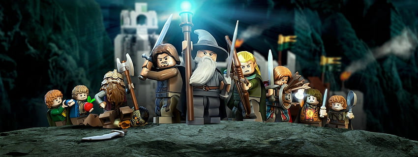 LEGO The Lord of the Rings [Portable], lego lord of the rings HD wallpaper