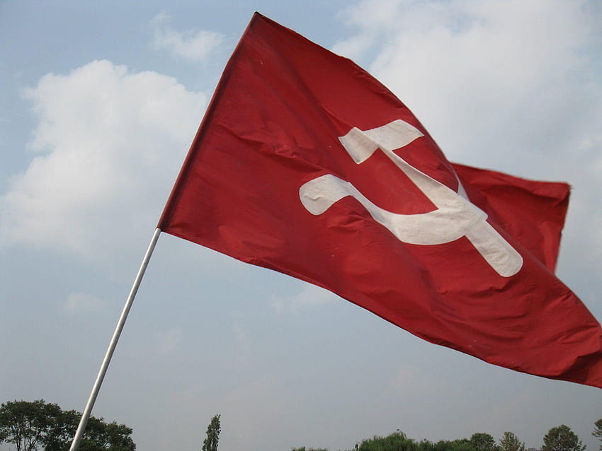 Partito Comunista dell'India, bandiera comunista Sfondo HD
