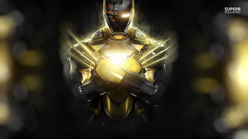 Setelah menonton Avengers: Age of Ultron, saya memutuskan untuk membaca tentang, armor vibranium iron man Wallpaper HD