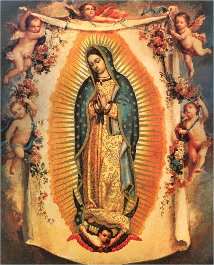 Sacra Galeria: Nossa Senhora de Guadalupe, virgen de Guadalupe Tapeta na telefon HD