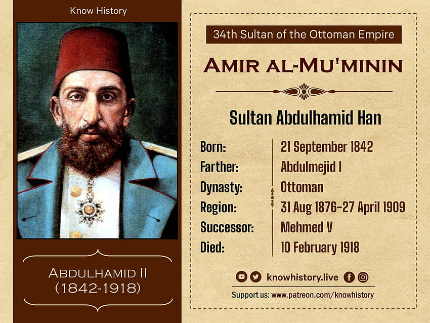 Sultan Abdul Hamid, The great Sultan of Ottoman Empire HD wallpaper | Pxfuel