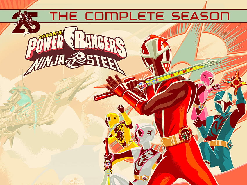 Ver Power Rangers Ninja Steel: la temporada completa, anime de Power Rangers Ninja Steel fondo de pantalla