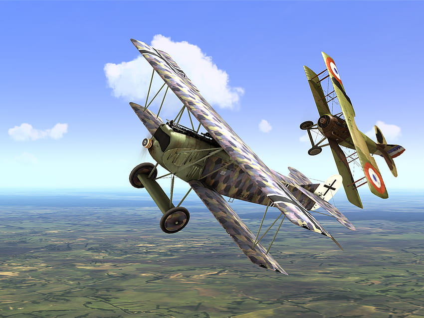 Wings of Honor Dove la simulazione di combattimento inizia il tuo simulatore di volo della prima guerra mondiale [1024x768] per i tuoi aerei della prima guerra mondiale, mobile e tablet Sfondo HD