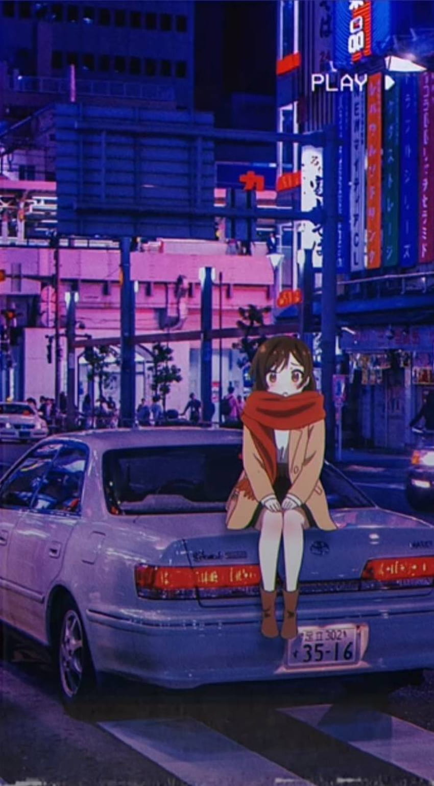 Anime X jdm by yaaboisalazar, anime x cars HD phone wallpaper | Pxfuel