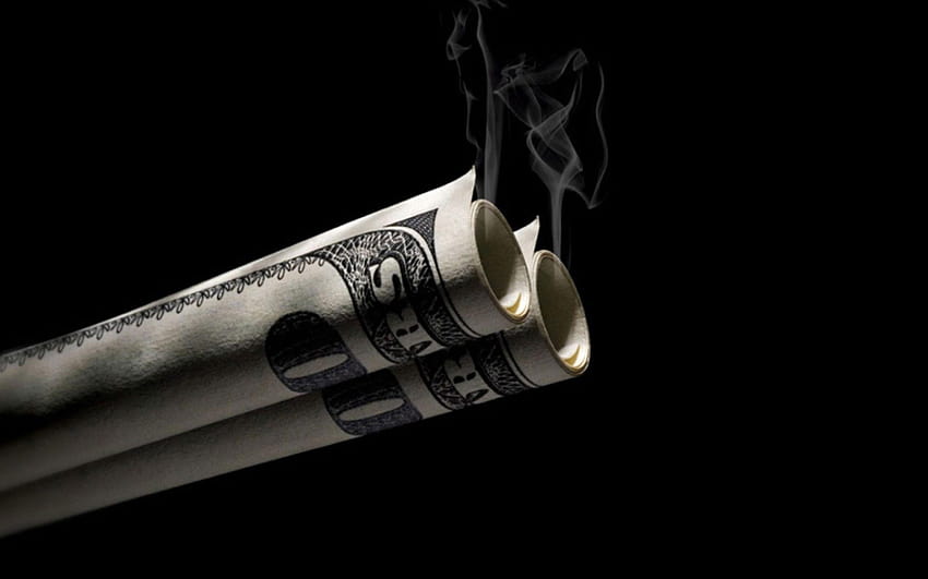 Money, Swag, Cigarette, Dollar, Cash, Black • For You, money black HD wallpaper
