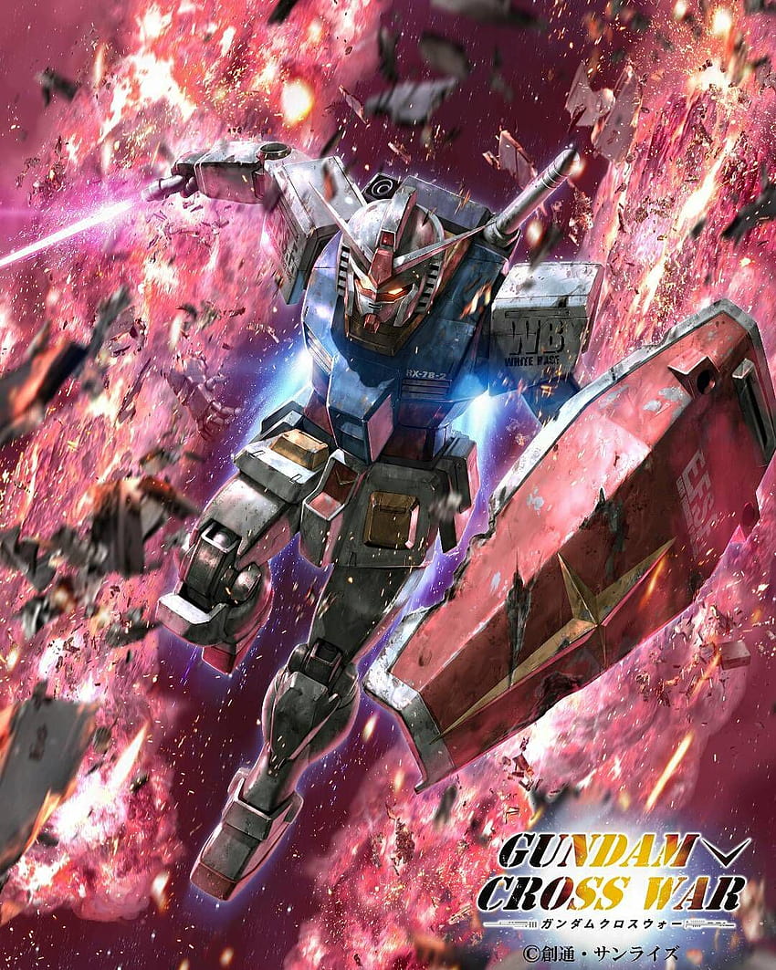 Semuanya Gundam, gundam cross war wallpaper ponsel HD