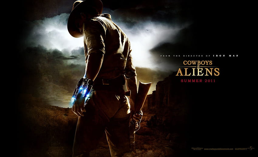 1 Cowboys & Aliens, cowboys and aliens movie HD wallpaper