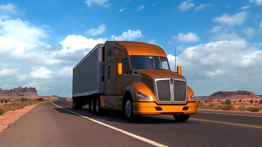 American Truck Simulator System Requirements, truck driver game HD wallpaper